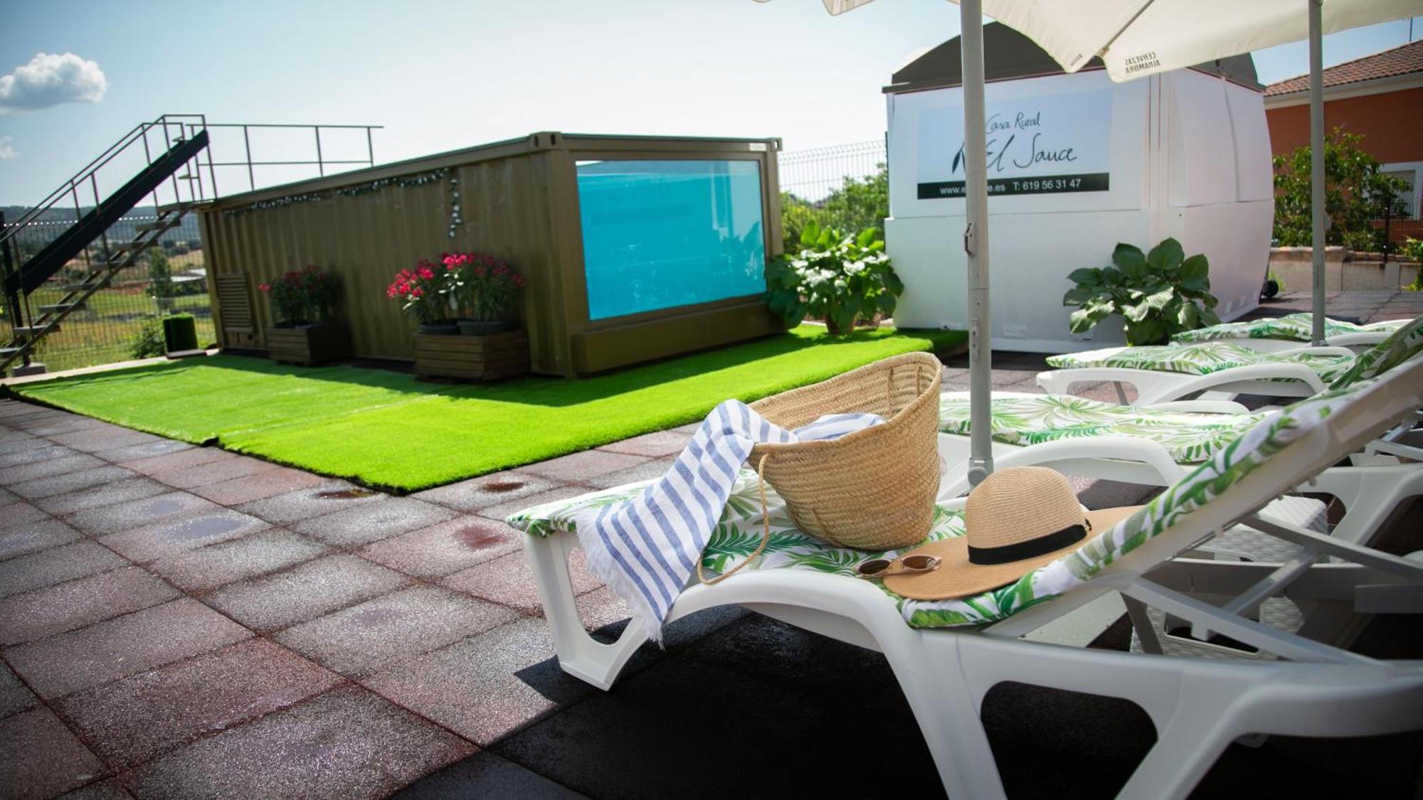 Apartamento 2 4/6 Pax Casa Rural El Sauce. A 2,5 Km De Cuenca Capital Nohales Buitenkant foto